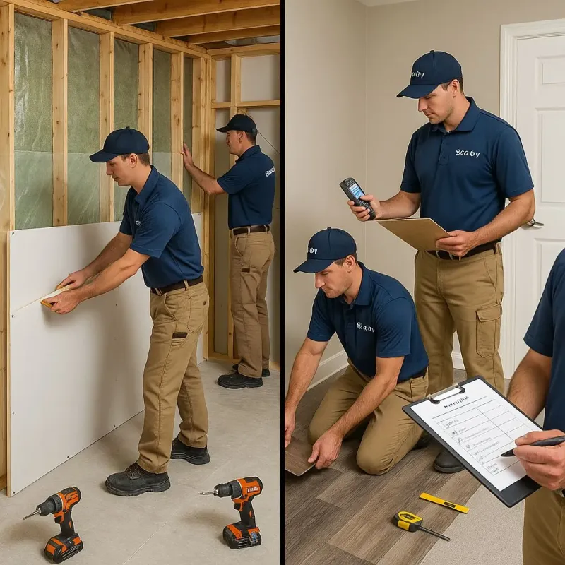 Repairs and Reconstruction process in Hinckley, MN
